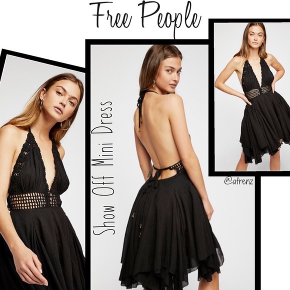 Free People Show Off Mini Dress